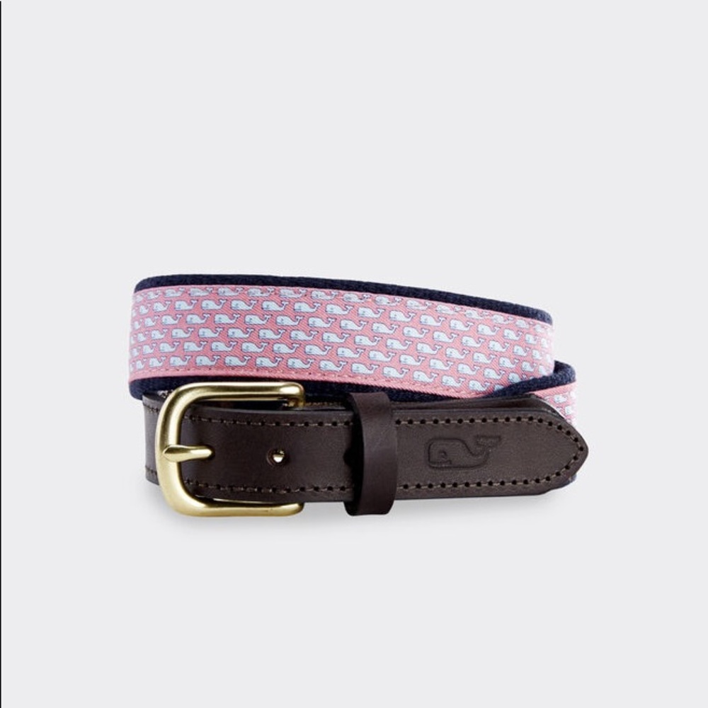 Boys Vineyard Vines Whale Club Belt Sz26